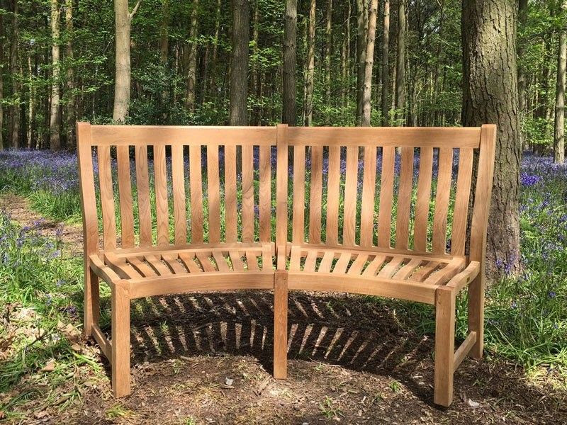 Malvern Curved Bench