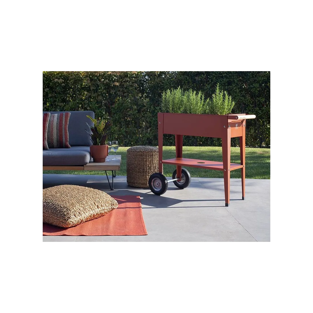 Urban Garden Trolley | Red Urban Garden Trolley | Red