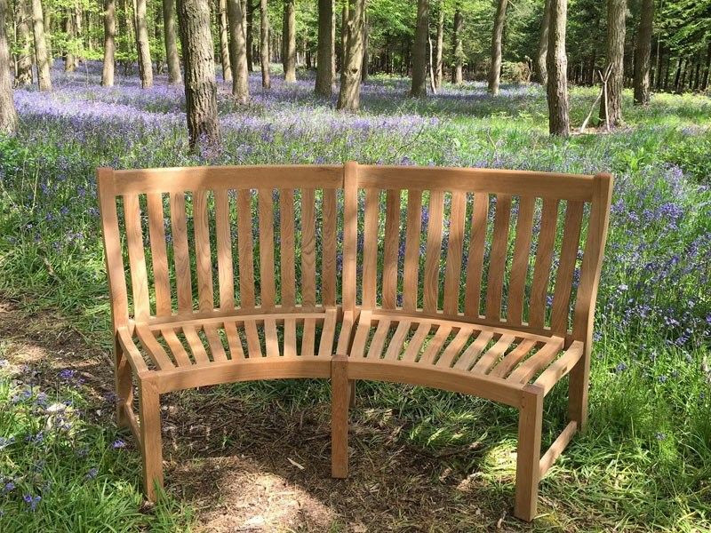 Malvern Curved Bench
