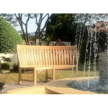 Malvern Curved Bench