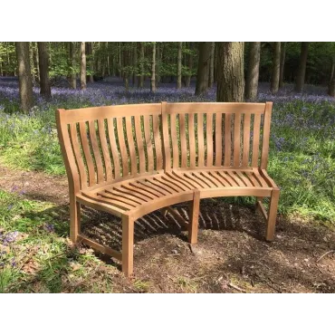 Malvern Curved Bench