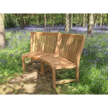 Malvern Curved Bench
