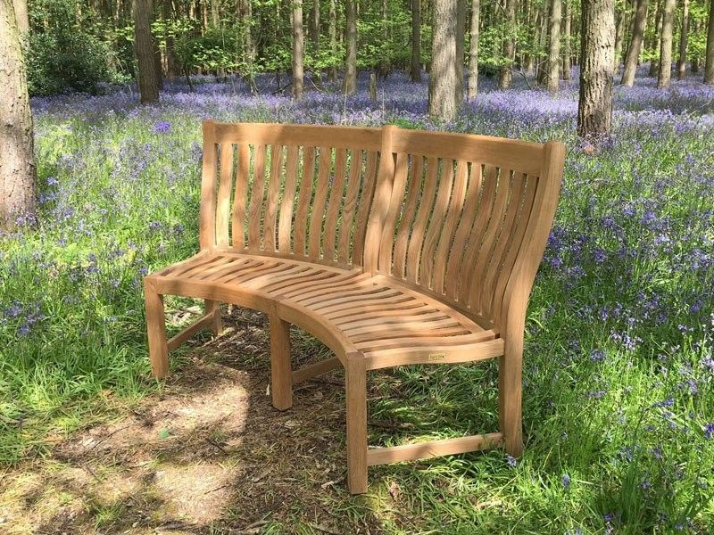 Malvern Curved Bench