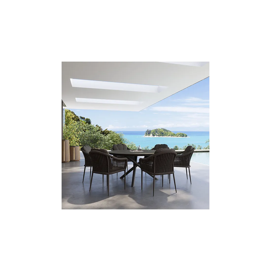 Santiago 6 Chair Dining Set  - 2