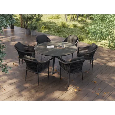 Santiago 6 Chair Dining Set  - 4