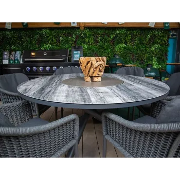 Aluminium Outdoor Dining Santiago 6 Chair Dining Set