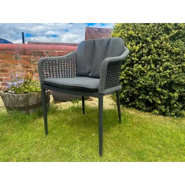 Aluminium Outdoor Dining Santiago 6 Chair Dining Set