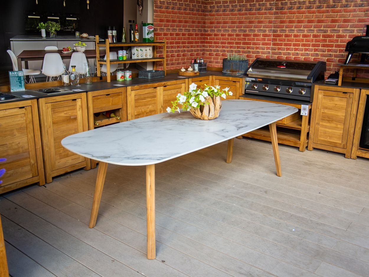 Stone Top Table - 2.6M