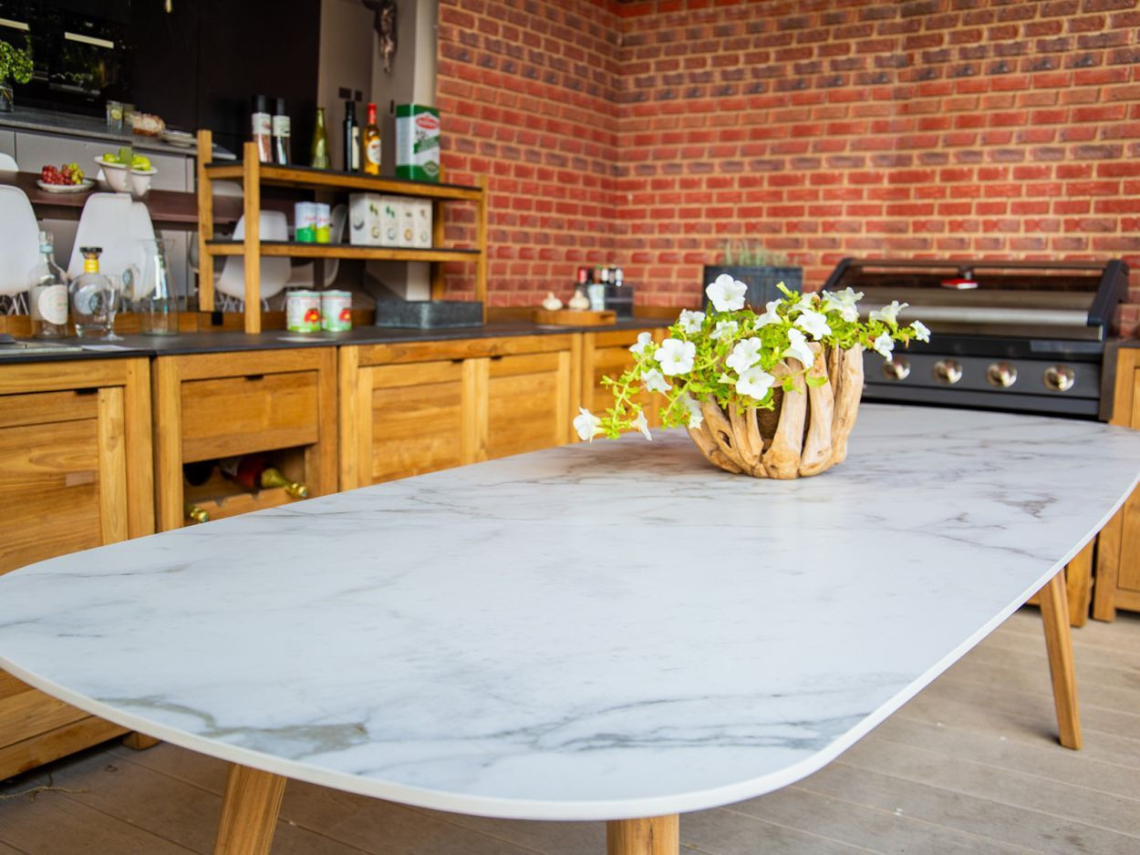 Stone Top Table - 2.6M