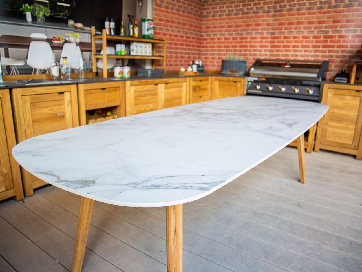 Stone Top Table - 2.6M