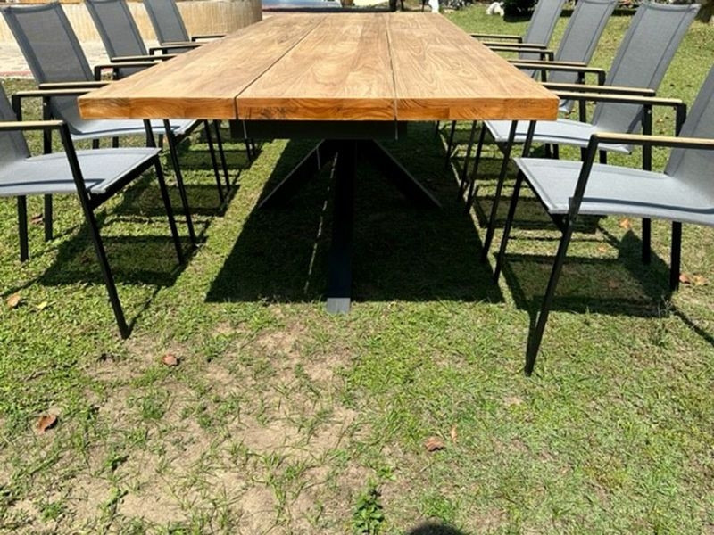 Timor Marbella 8 Chair Dining Set - Certified Teak