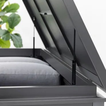 Aluminium Storage Box 1.6m Grey  - 5