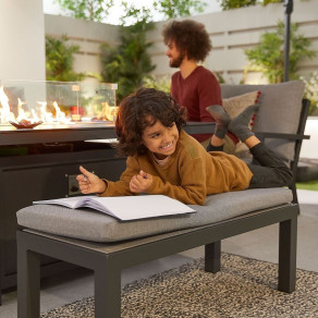 Aluminium Sofa Dining Vogue Aluminium Bench Cushion Only