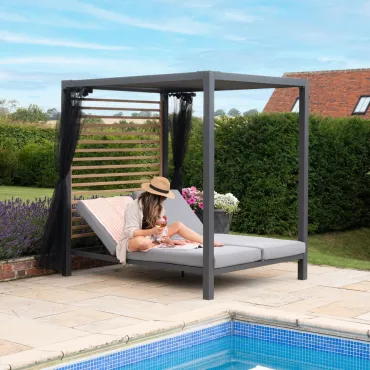 Alex Aluminium Four Poster Day Bed