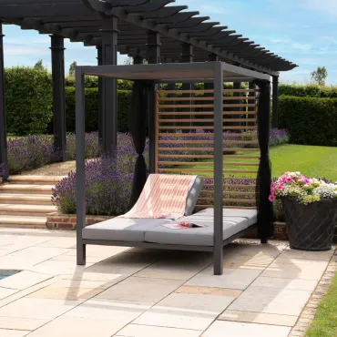 Alex Aluminium Four Poster Day Bed  - 32
