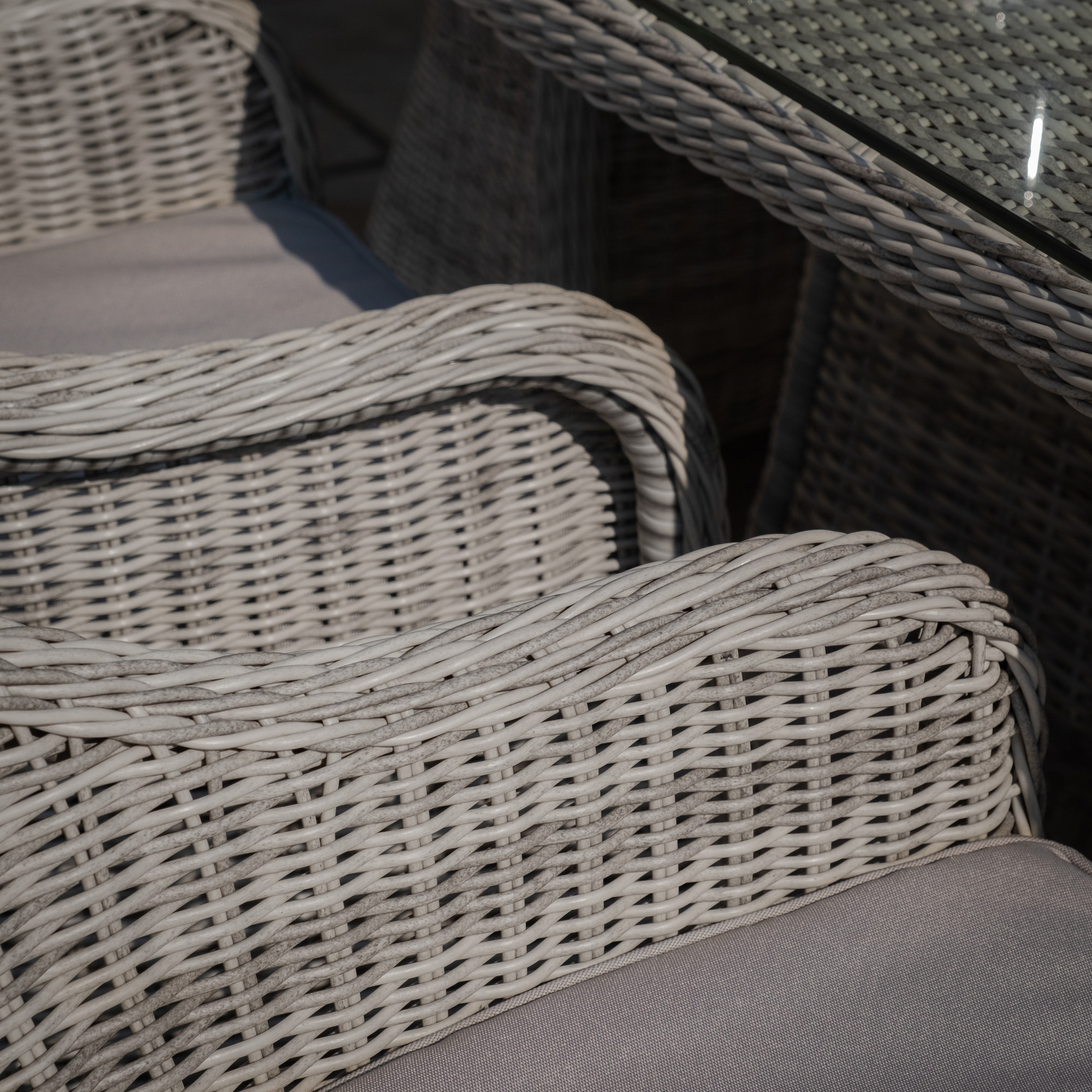 Oxford 6 Seat Oval Dining Chairs & Lazy Susan