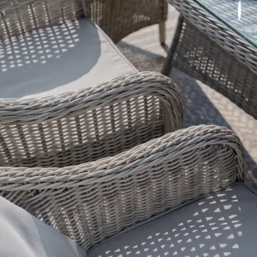 Oxford Heritage Dining Oxford 8 Seat Oval Dining Set with Heritage Dining Chairs & Woven Lazy Susan