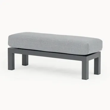 Emerson L-Shaped Aluminium Dining with Bench & Rising Table