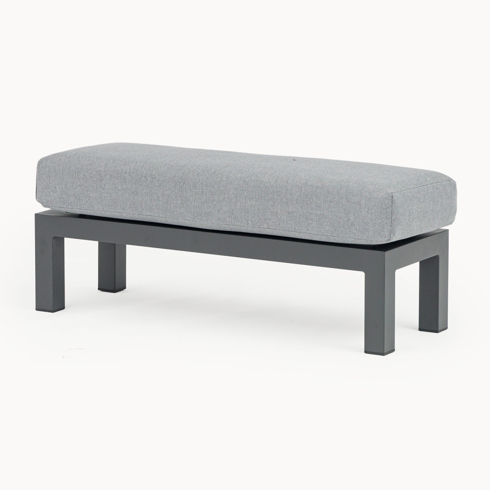 Emerson L-Shaped Aluminium Dining with Bench & Rising Table