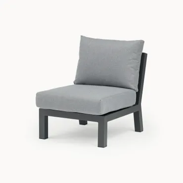 Emerson L-Shaped Aluminium Dining with Bench & Rising Table