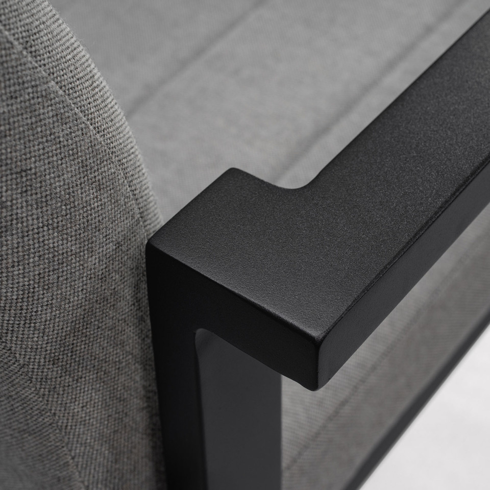 Ralph 6 Seat Fabric Aluminium High Dining
