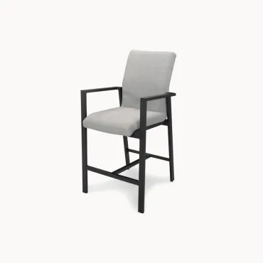 Ralph 6 Seat Fabric Aluminium High Dining