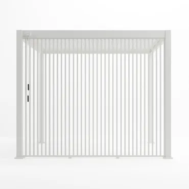 Titan Aluminium Vertical Louvre Side Panel Single Panel  - 9