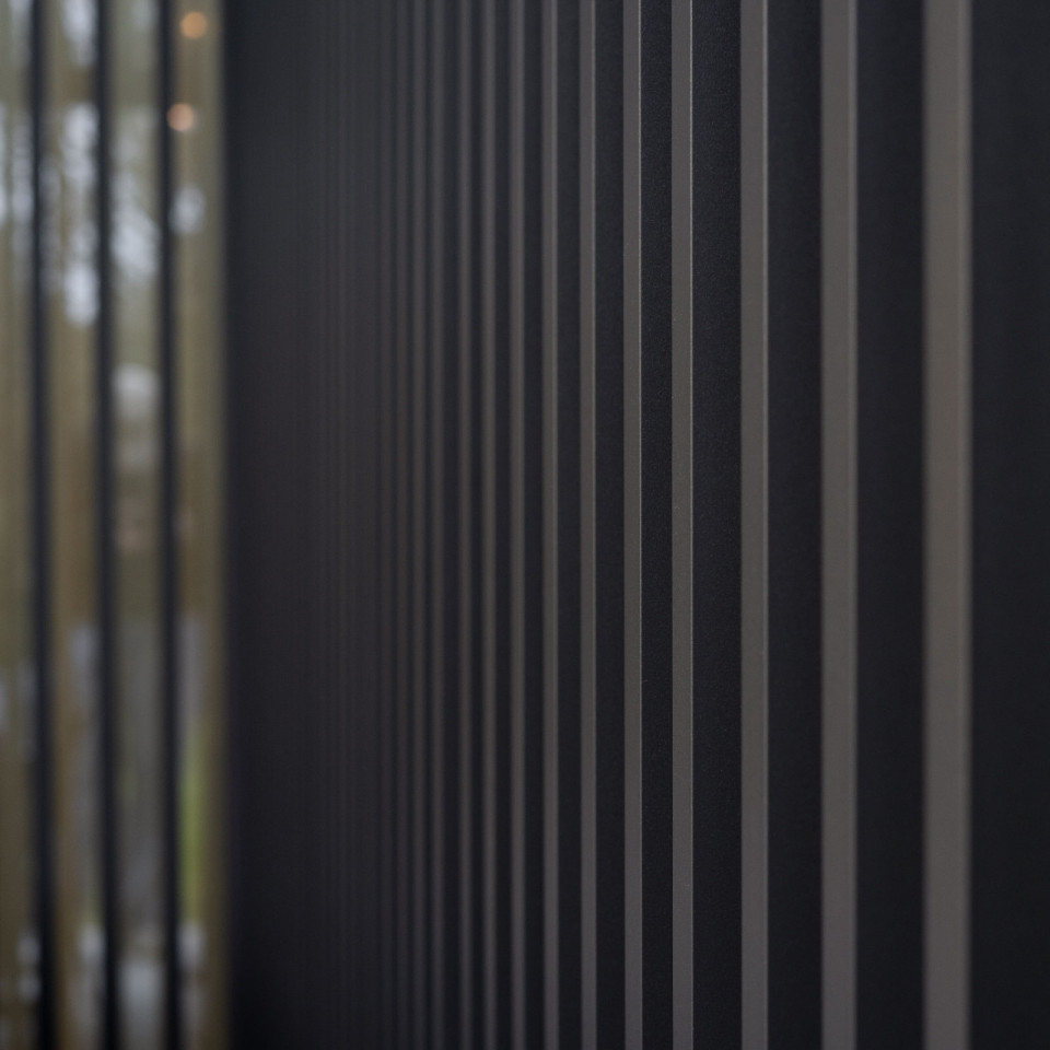 Titan Aluminium Vertical Louvre side panels set