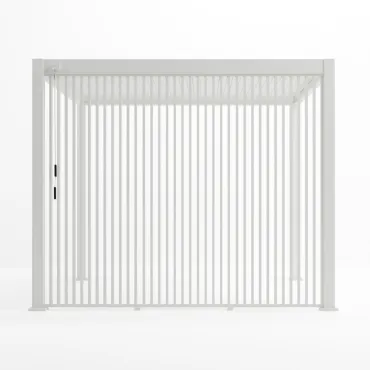 Titan Aluminium Vertical Louvre side panels set