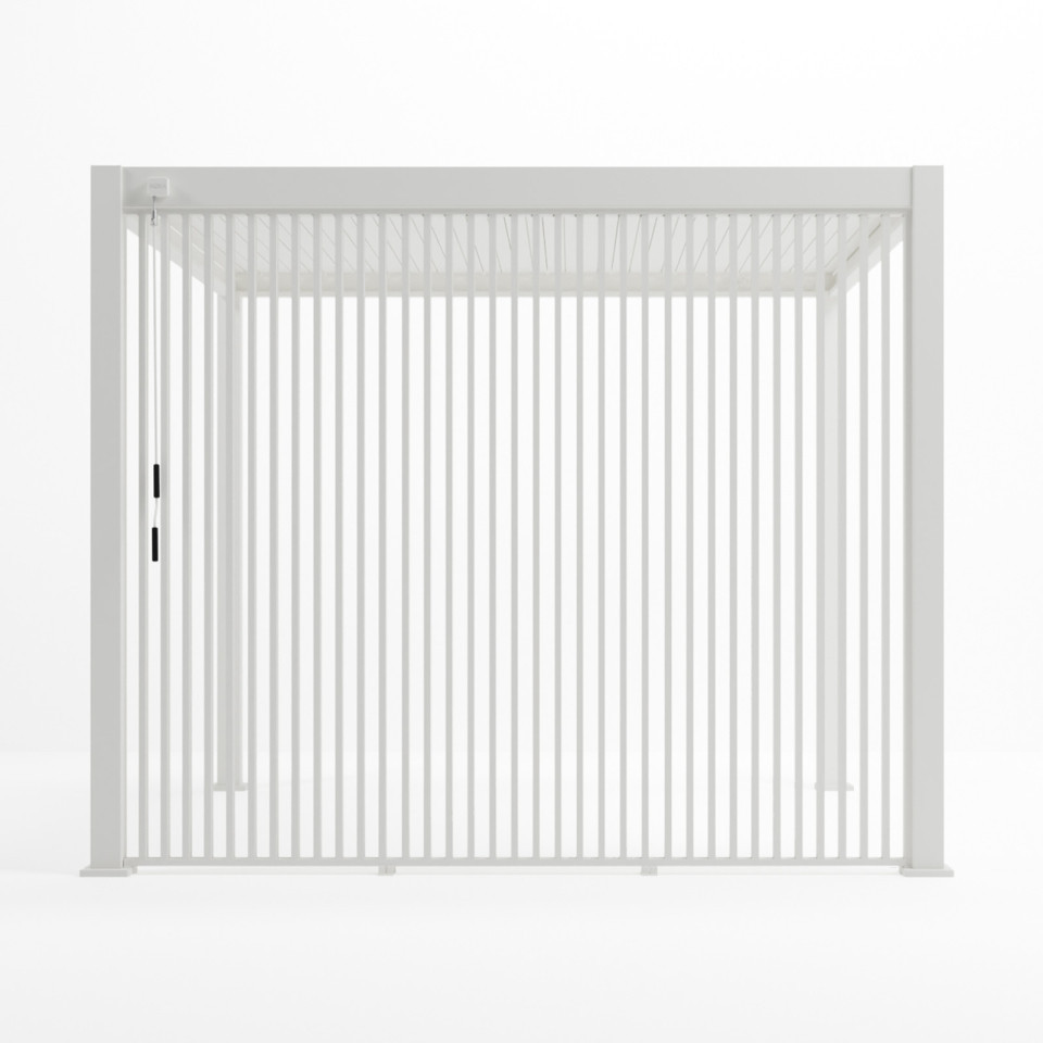 Titan Aluminium Vertical Louvre side panels set