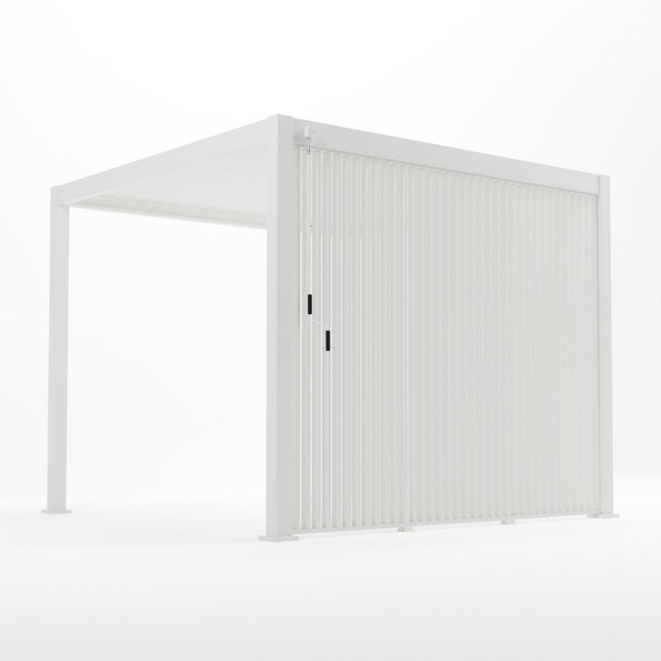 Titan Aluminium Vertical Louvre side panels set