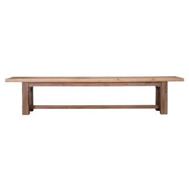 Linga Reclaimed Teak Backless Bench  - 3