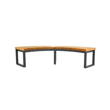 Mandalay Curved Backless Bench | FSC® Certified  - 36