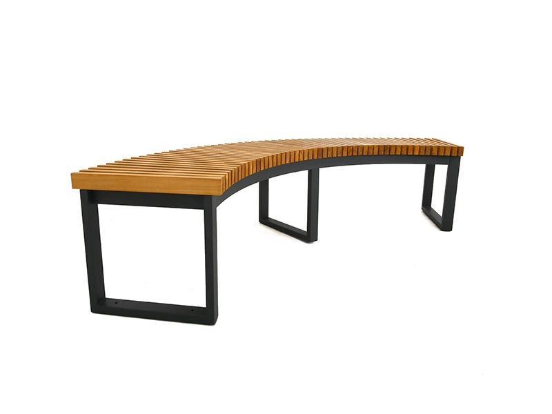 Mandalay Curved Backless Bench