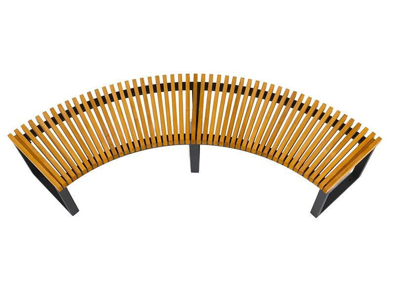 Mandalay Curved Backless Bench