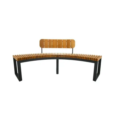 Mandalay Curved Backless Bench | FSC® Certified  - 39