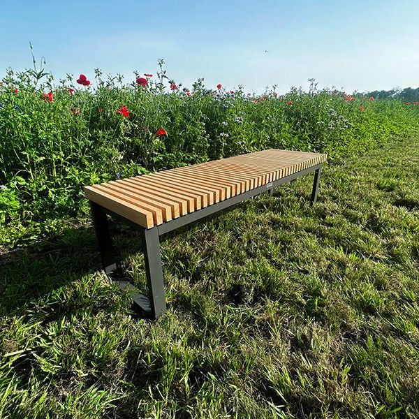 Mandalay Straight Backless Bench