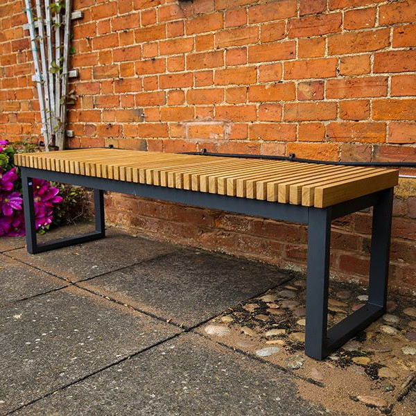 Mandalay Straight Backless Bench