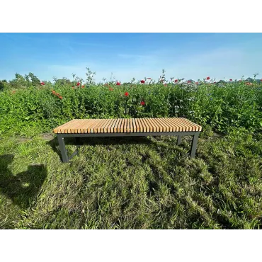 Mandalay Straight Backless Bench - FSC Certified