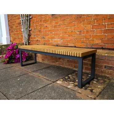 Mandalay Straight Backless Bench | FSC® Certified  - 7