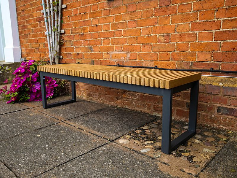 Mandalay Straight Backless Bench