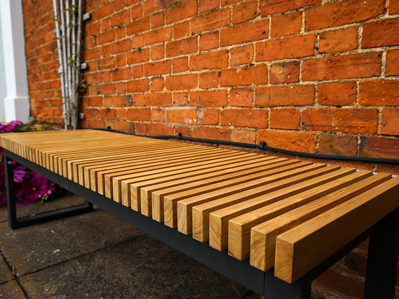 Mandalay Straight Backless Bench