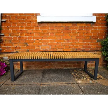 Mandalay Straight Backless Bench - FSC Certified