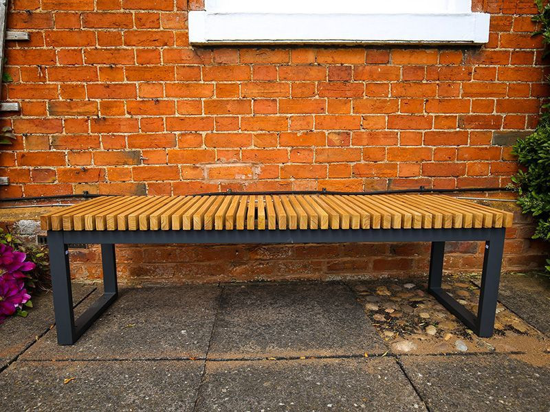Mandalay Straight Backless Bench