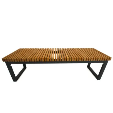 Mandalay Straight Backless Bench | FSC® Certified  - 16