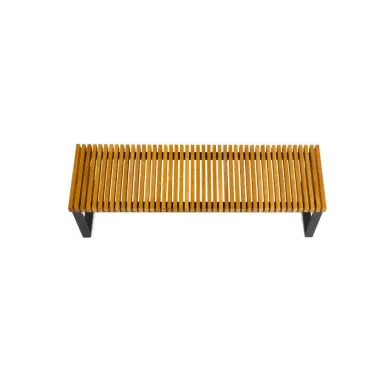 Mandalay Straight Backless Bench
