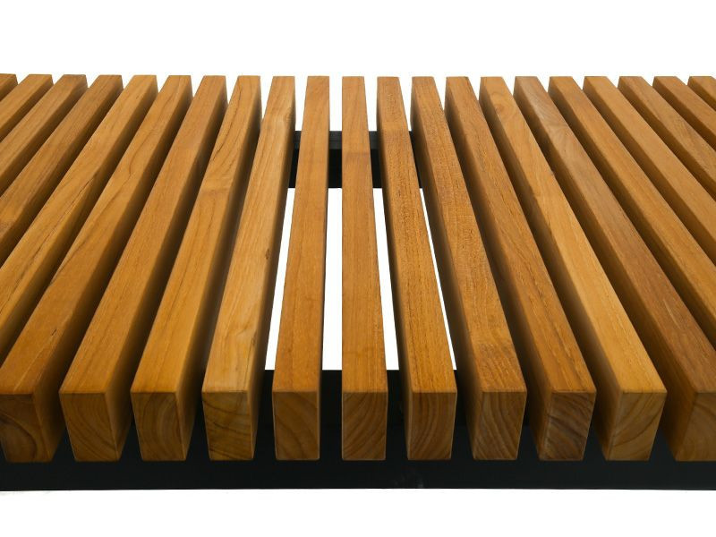 Mandalay Straight Backless Bench