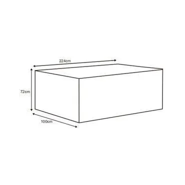 Montana/Fiji 3 Seater Sofa Weather Cover Breathable  - 11