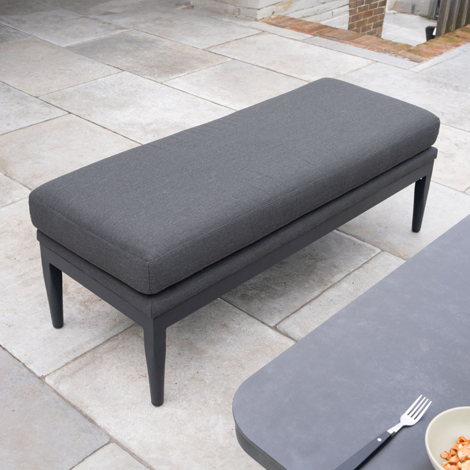 Duke Corner Fabric Aluminium Dining
