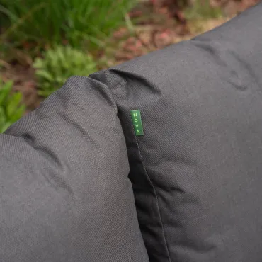 Caleb 3 Seater Rattan Aluminium Lounge Dining Set with 2 Armchairs and Bench - Gas Fire Pit Table